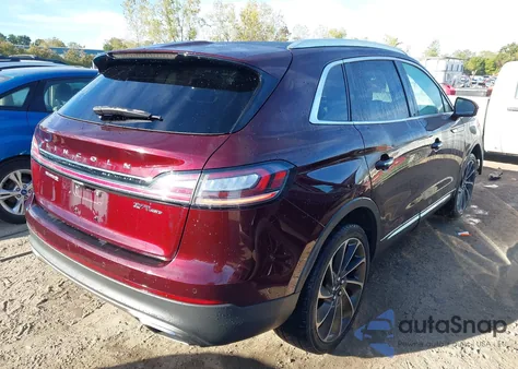 2019 Lincoln Nautilus Reserve z USA, uszkodzony, nr VIN 2LMPJ8LP3KBL56902